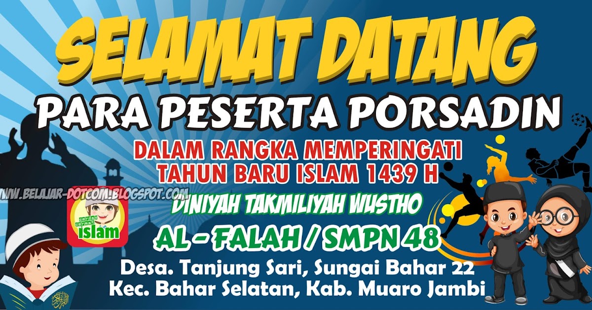 Template banner selamat datang sekolah cdr 2020 Template banner selamat datang sekolah cdr 2020