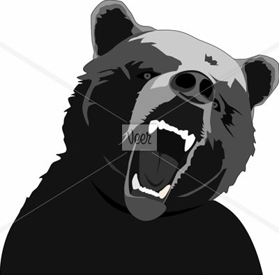 Angry Bear Drawing | Funny Collection World