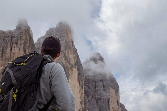 Rundtour Drei Zinnen - Dreizinnenhütte  Wanderung Sextner Dolomiten  Wandern Südtirol  Tourenbericht Tre Cime di Lavaredo  GPS-Track 07