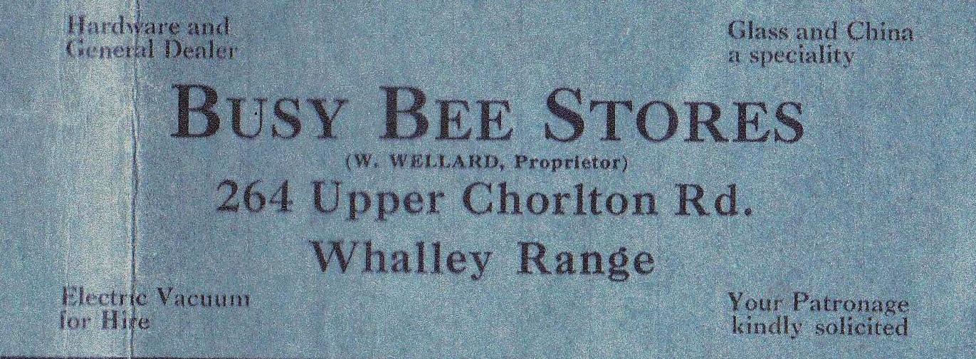 Andrew Simpson Looking for "June" The Ladies hairdresser and Busy Bee Stores, sometime in 1930