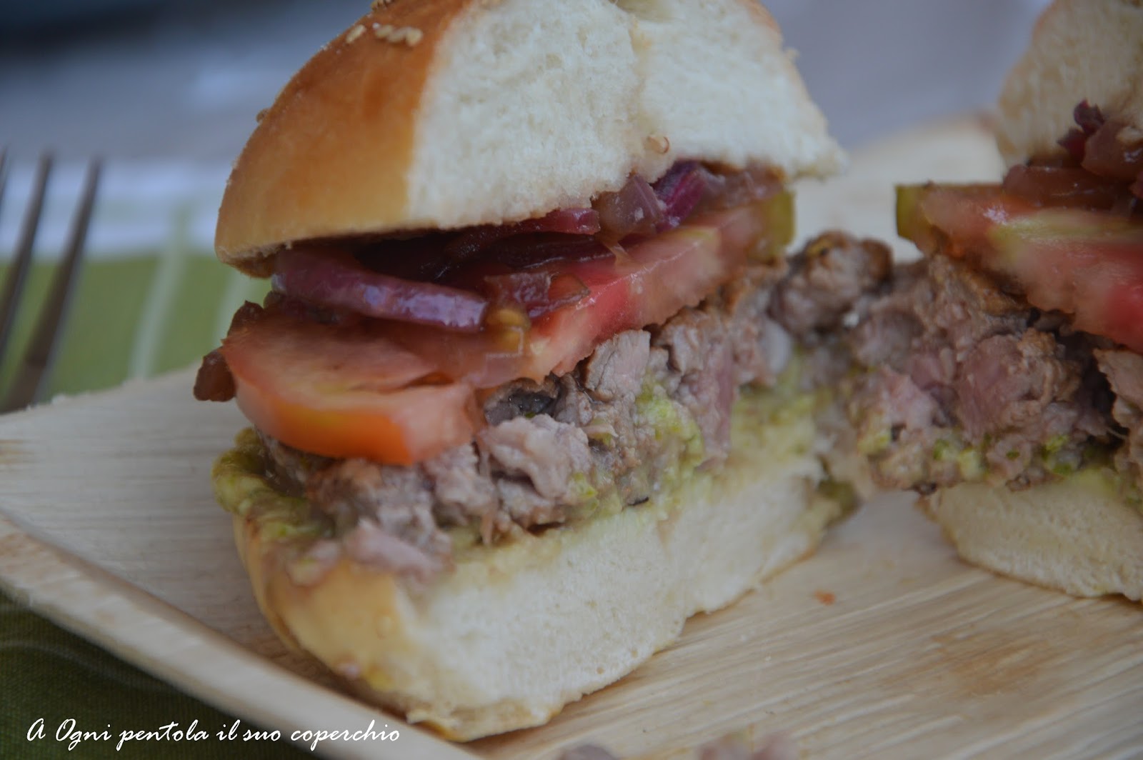 A ogni pentola il suo coperchio Hamburger di farina di farro con
