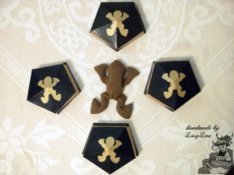 Handmade by Lissy Lou Chocolate Frogs (inspired by the Harry Potter