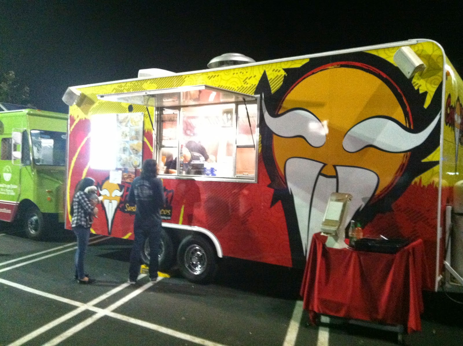 Rick s Ventura ConFusion Sushi Roll Tacos Truck