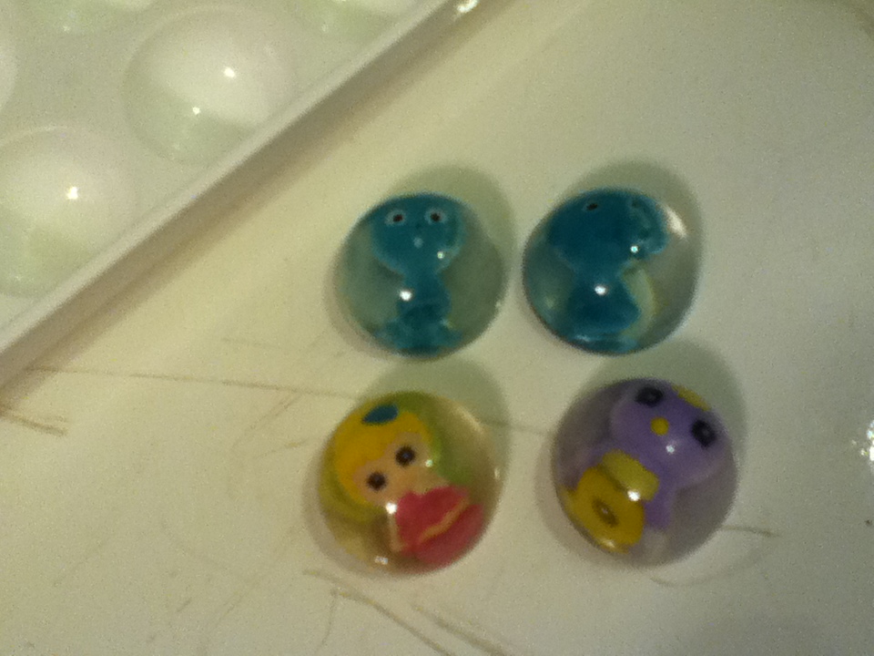 Resin Jewelry Bubble Gum Machine Rings