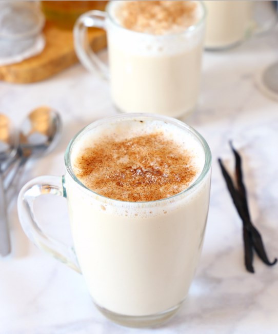 Earl Grey Vanilla Tea Latte (London Fog) #winter #drinks