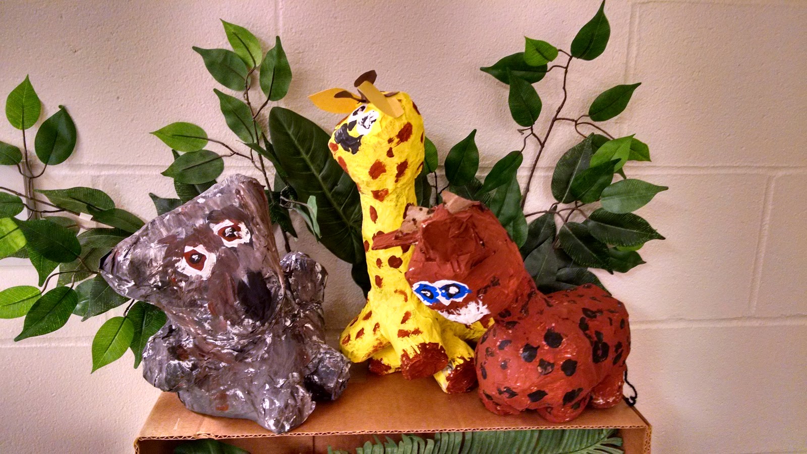 Art Teacher 101 Paper Mache` Animals (continued)