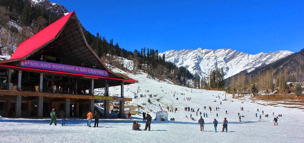 Solang Valley, Manali - One of the Best Places to See Snowfall in India