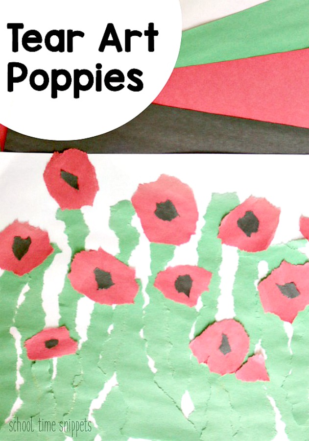 Remembrance Day Poppy Craft