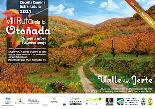 VIII Ruta de la OTOÑADA 2017. Valle del Jerte