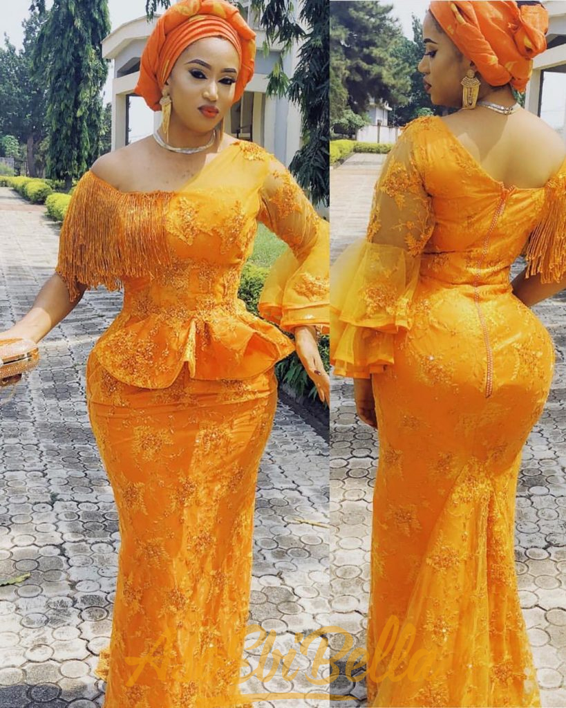 #EbFabLook Vol 44A: Try This New Aso-Ebi Style Worn From 10th To 20th February 2019