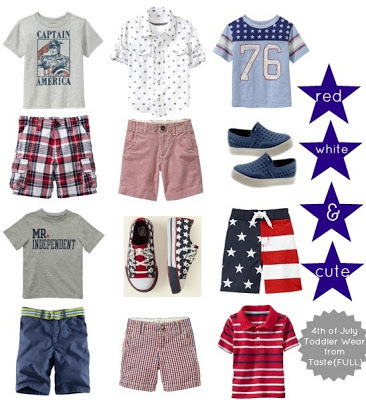Red, White, & Cute {for Boys}. - Pretty Real