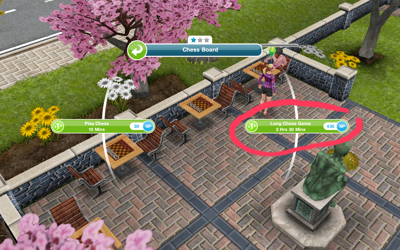 Have 2 Sims Play A Long Chess Game Sim Free Play Catatan Kecil