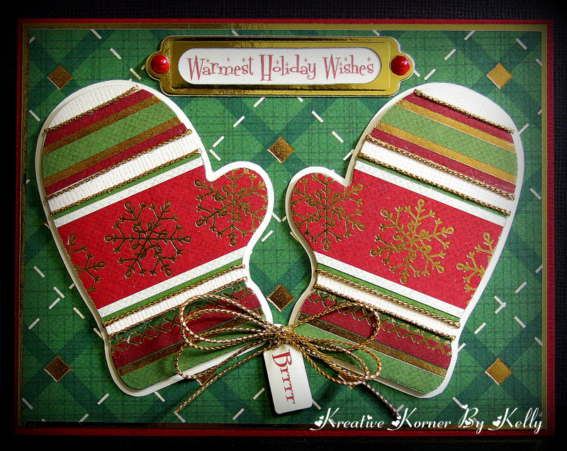 Cuttlebug christmas tree die