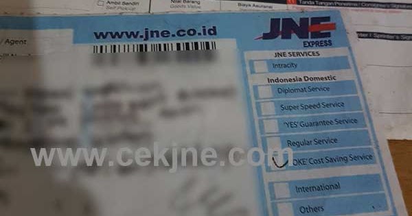 Cara Cek Nomor Resi JNE Kiriman Kab Aceh Timur