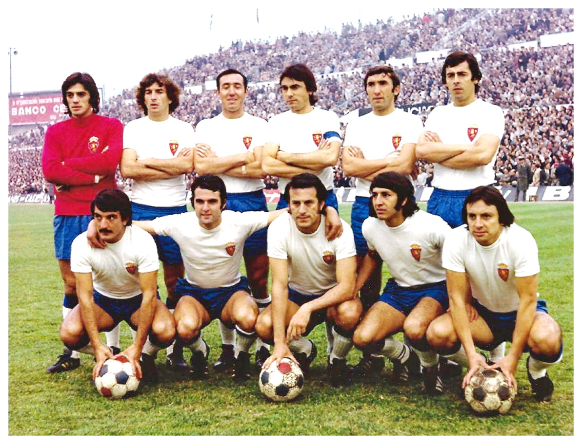 EQUIPOS DE FÚTBOL: REAL ZARAGOZA contra Barcelona 18/11/1973