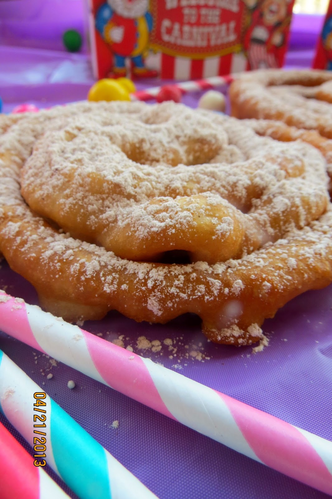 Churro Funnel Cake Recipe Churro Funnel Cake Recipe