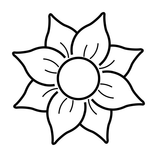 Imagenes De Flores Para Colorear Bonitas