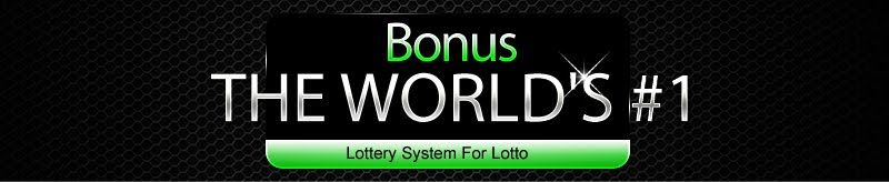 The World's #1 Lottery System For Lotto