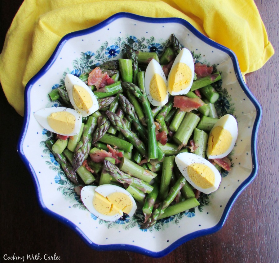 Cooking With Carlee Maple Bacon Asparagus Salad