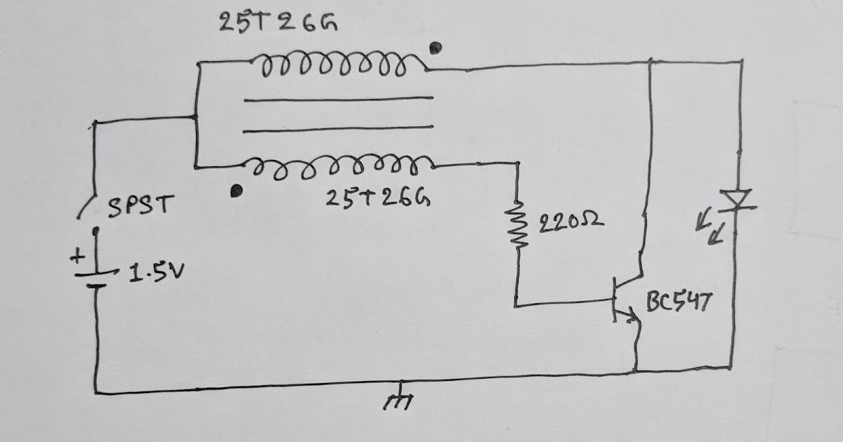Led Wiring Circuit Diagram In Addition Joule Thief Circuit Schematic