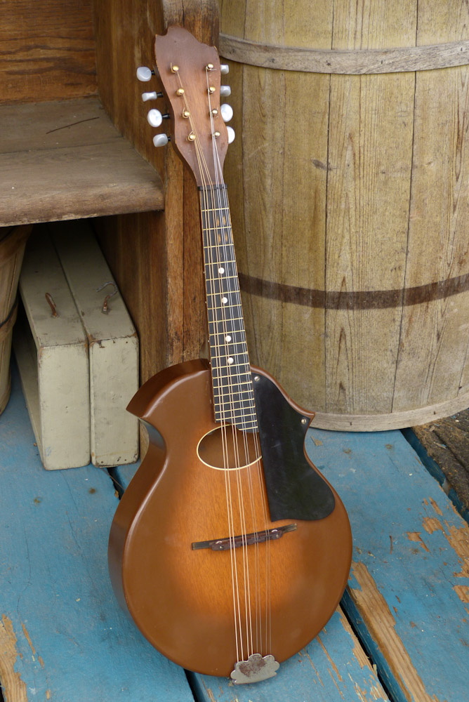 USED Heiss Octave Mandolin (50's Kay Archtop Conversion)