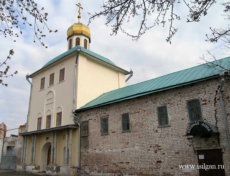 Церковь Иоанна Богослова Далматовский монастырь. Город Далматово. Курганская область.