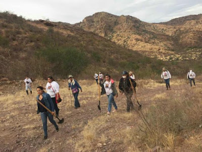 Guerreras Buscadoras hallan tres cuerpos en Guaymas y Empalme