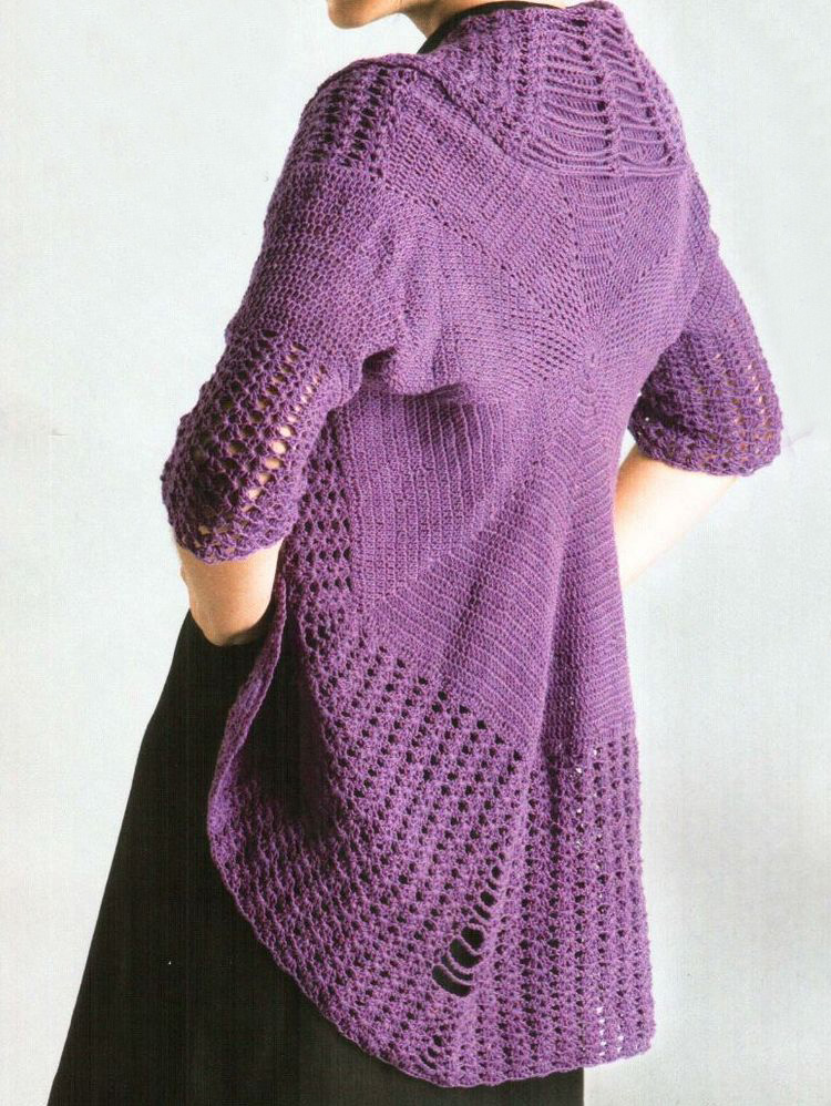 chompas a crochet para mujer