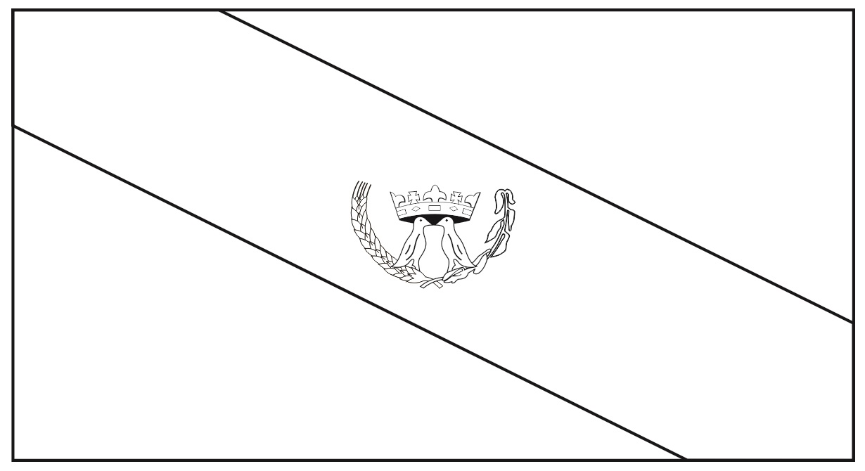 Blog de Geografia: Bandeira de Ponta Grossa, PR, para colorir