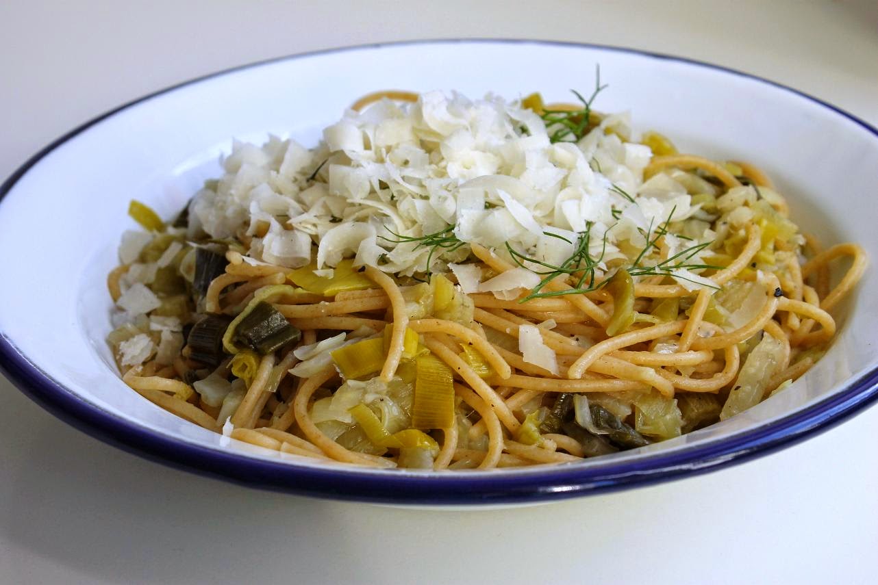 Gourmandises végétariennes: Geschmorter Fenchel mit Lauch und Vollkorn ...