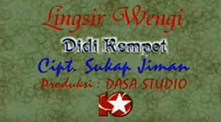 Lirik Lagu Lingsir Wengi - Didi Kempot
