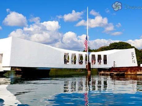 Pearl Harbor desde La Isla Grande de Hawaii