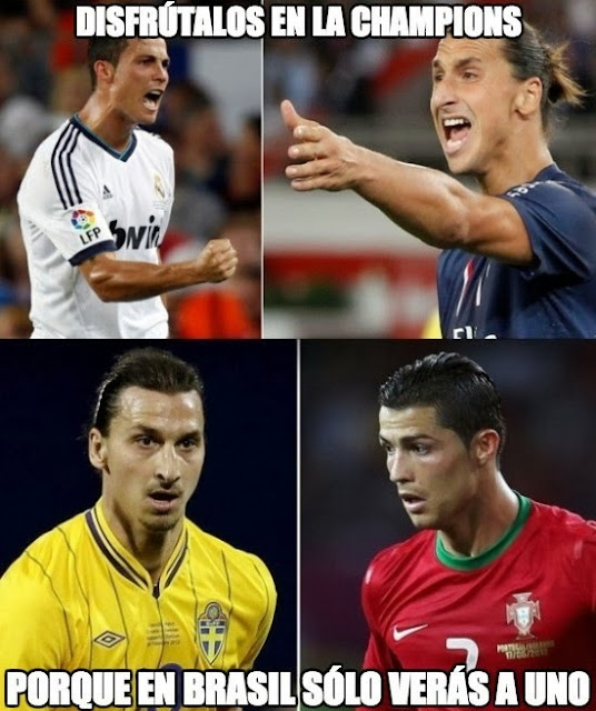 ¿Zlatan Ibrahimovic o Cristiano Ronaldo? ¿Quién irá a