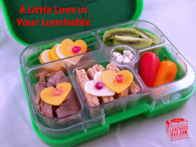 Homemade lunchable style bento kids lunch