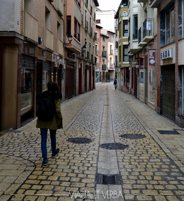 Casco antiguo en Tudela, Navarra. Viajaetverba
