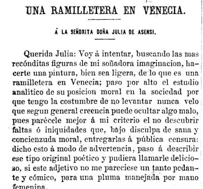 Fragmento del texto publicado en La Mesa Revuelta