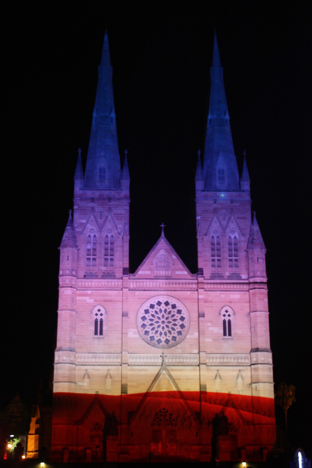 Sydney City and Suburbs St Mary's Cathedral, Lights of Christmas