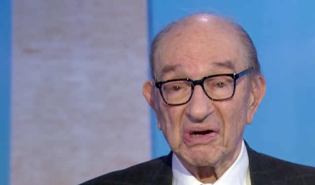 Former Fed Chair Alan Greenspan Sees Bubbles in Stocks and Bonds