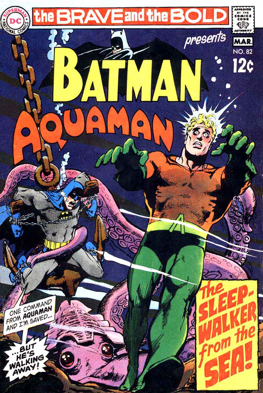Brave and the Bold v1 #82 dc comic book cover art by Neal Adams Brave and the Bold v1 #82 dc comic book cover art by Neal Adams