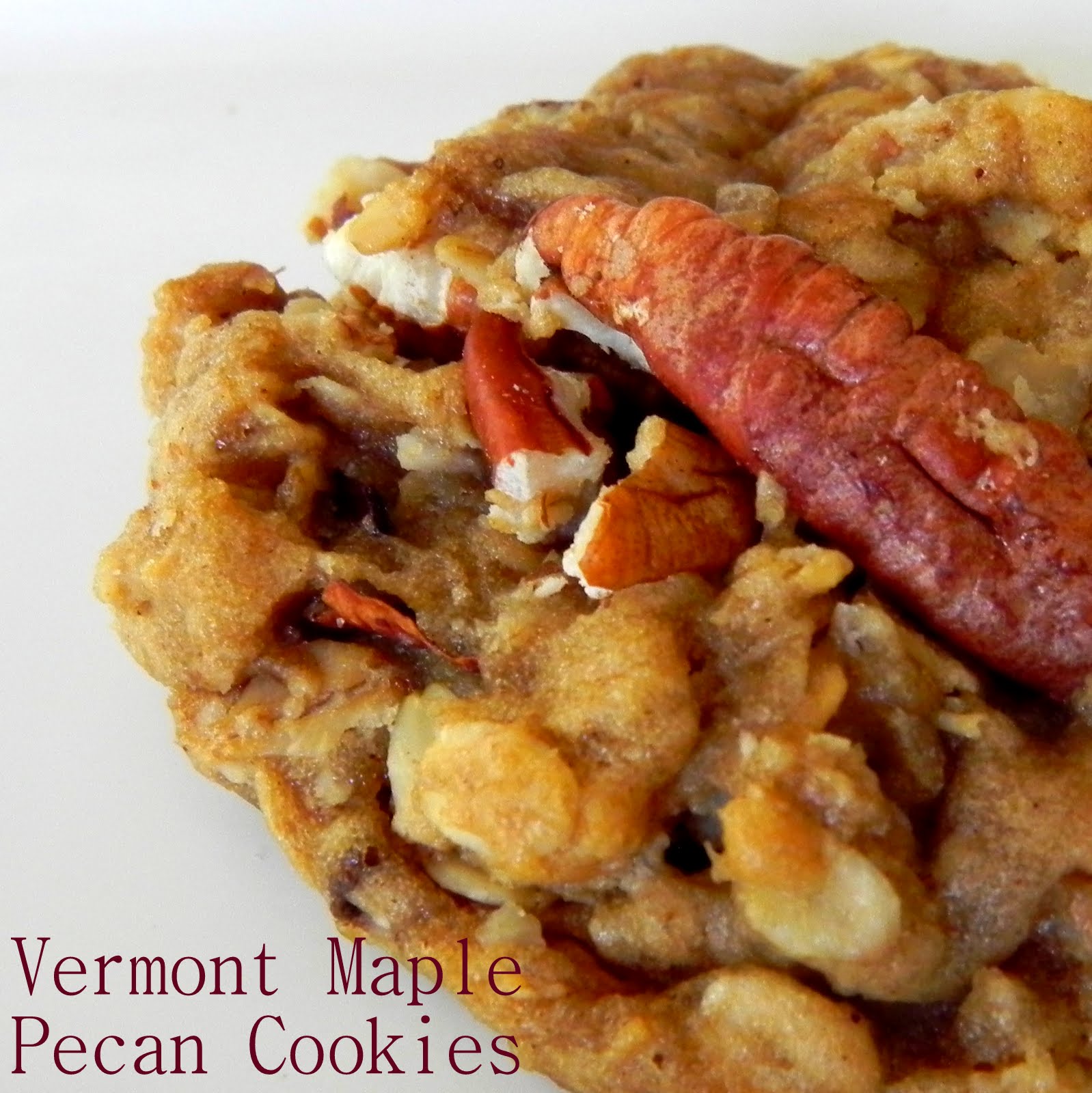 Gift of Simplicity Vermont Maple Pecan Cookies