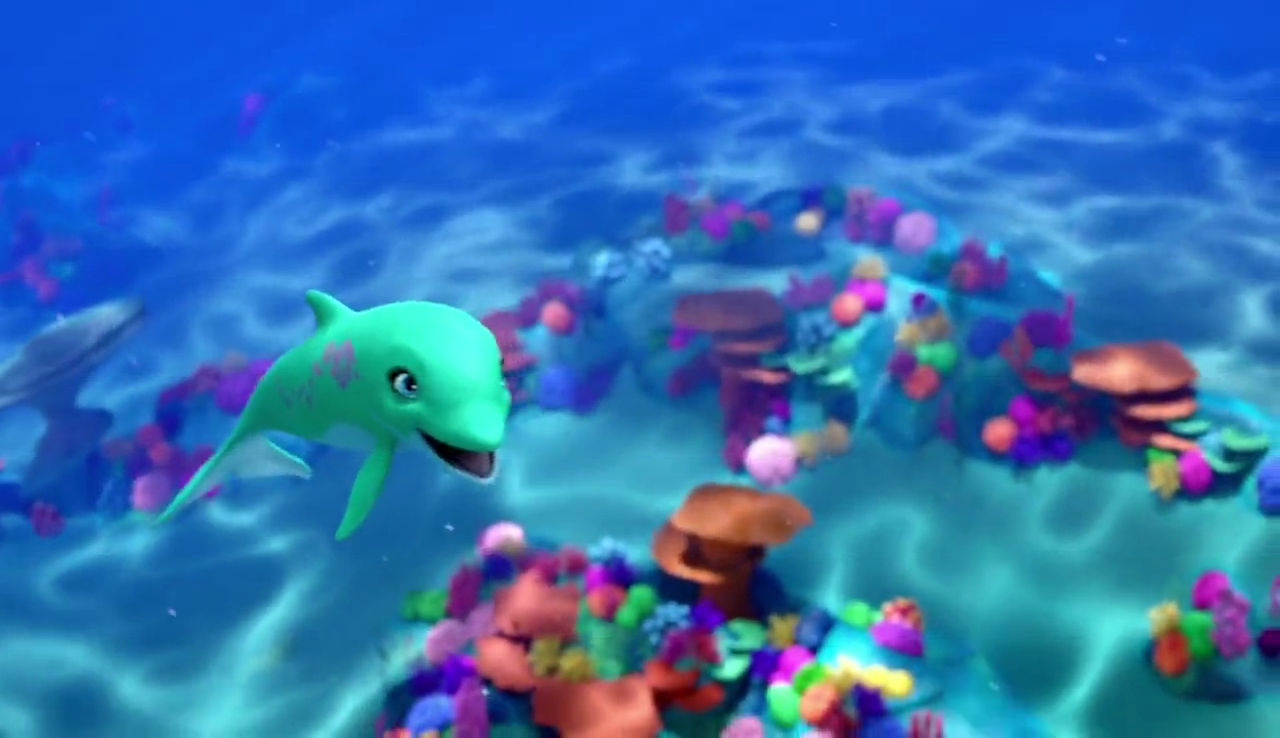barbie emerald dolphin