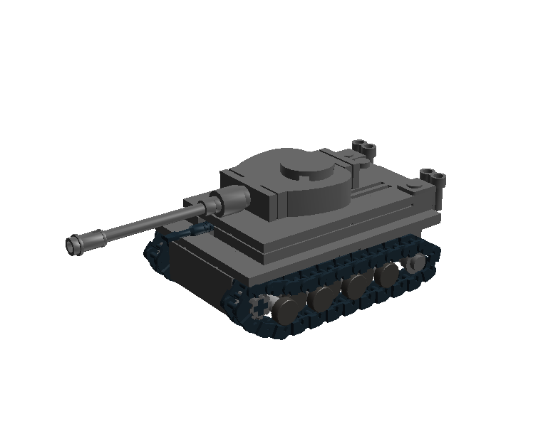 Lego mini tank Tiger I