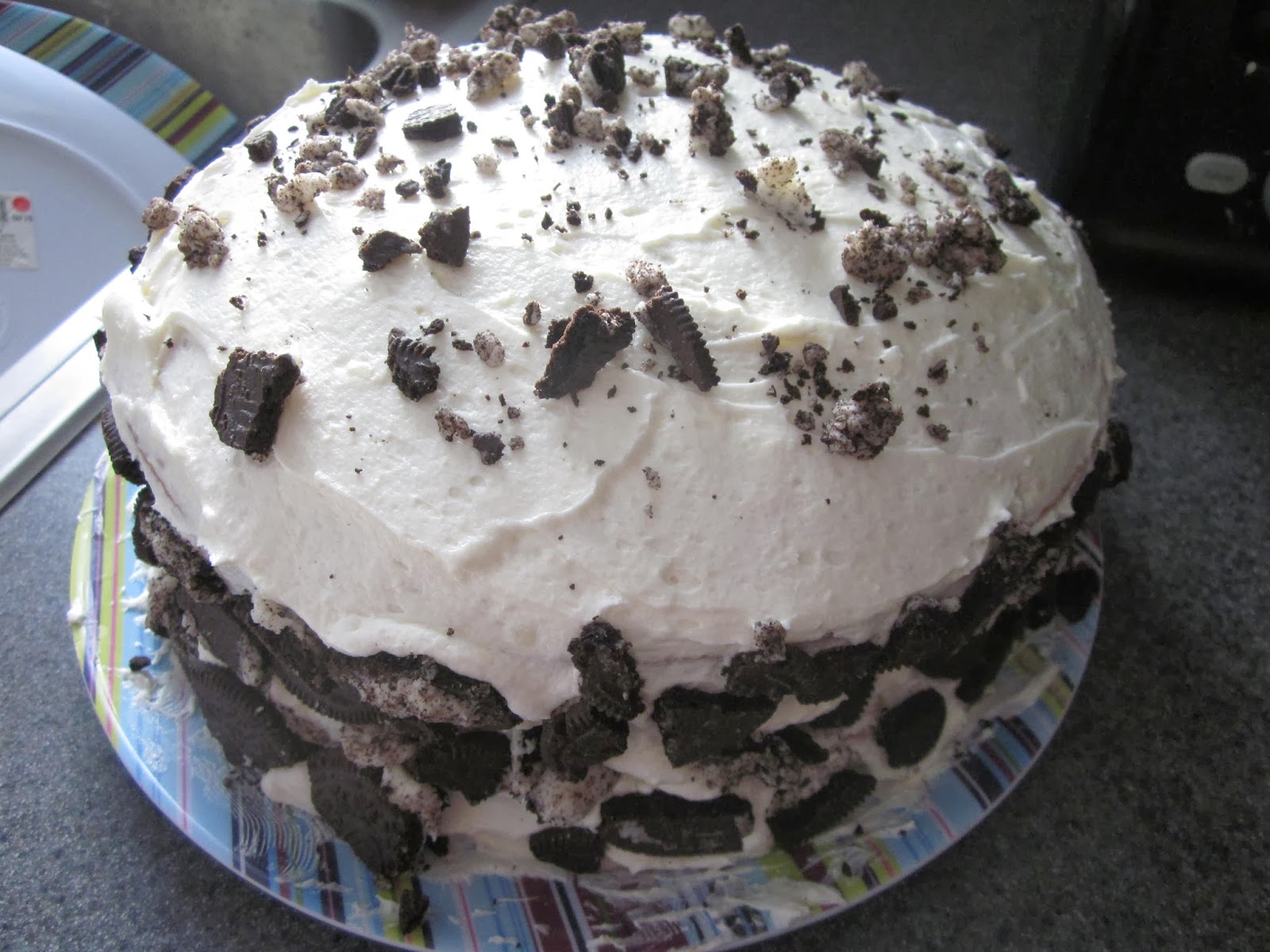 It's A Long Story Cookies & Cream Cake Recipe