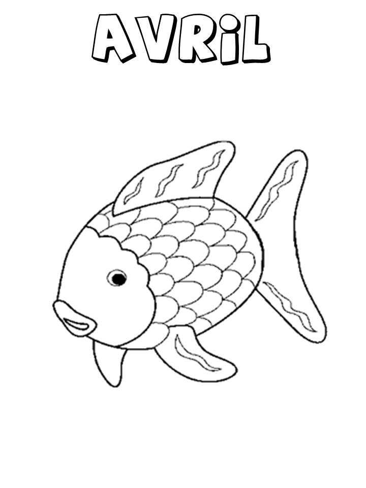 Mois De Mai Coloriage