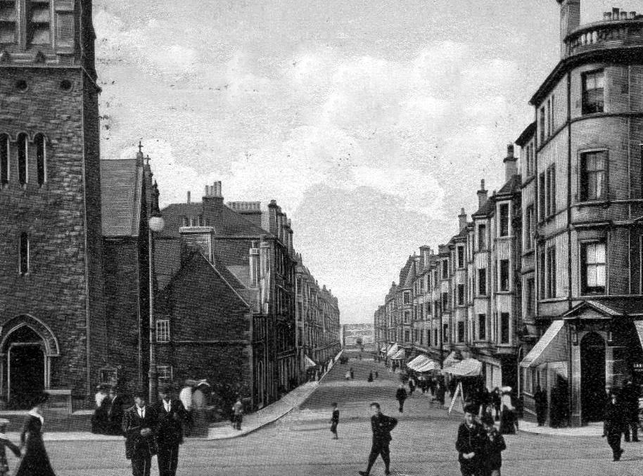 Tour Scotland Old Photograph Easter Road Edinburgh Scotland