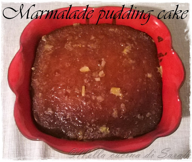 buon anno! ~ marmalade pudding cake