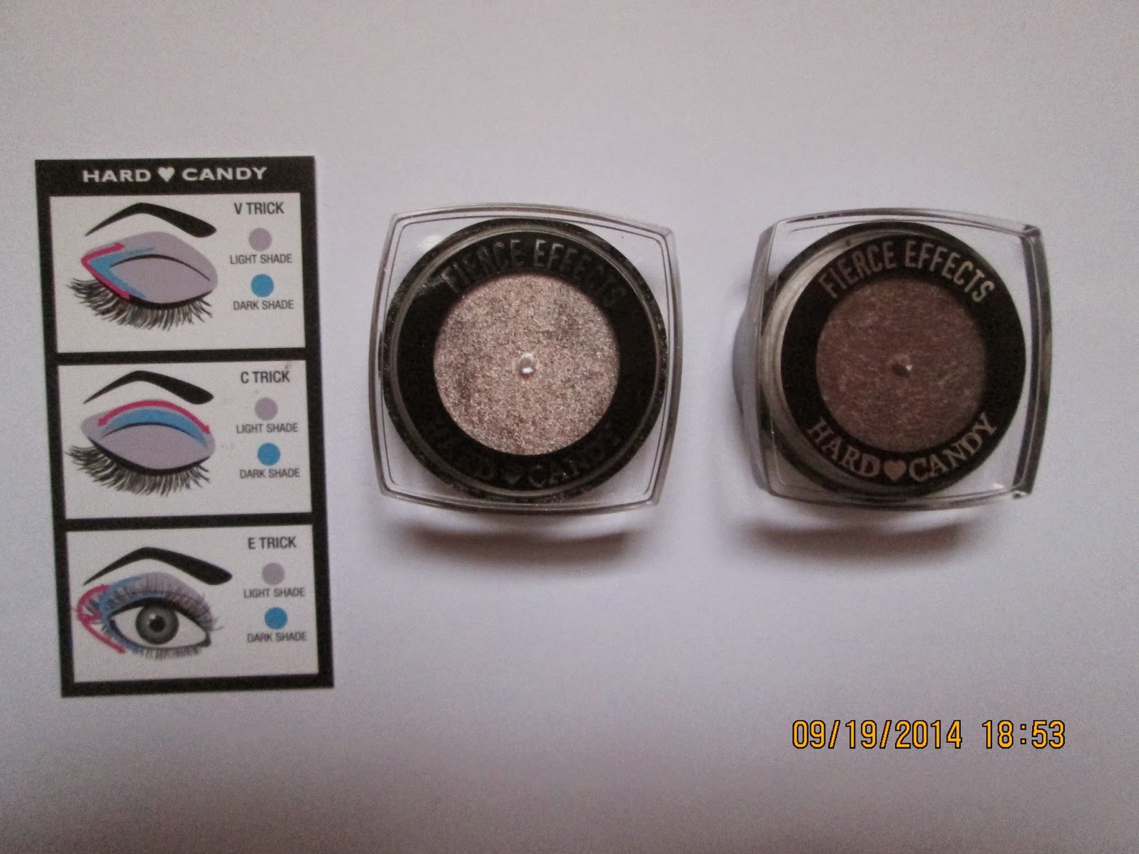 Makeup Mania Review Hard Candy Fierce Effects High Intensity Eyeshadow