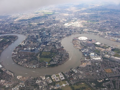 Imágen aérea de Londres - que visitar