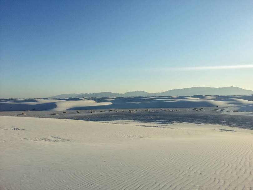 Chihuahuan Desert The Land of Massive Gypsum White Sand Dunes