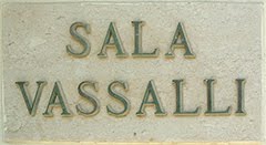 Liceo Vassalli Plaque on School Hall